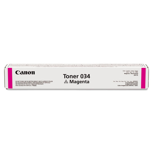 9452B001 (034) Toner, 7,300 Page-Yield, Magenta