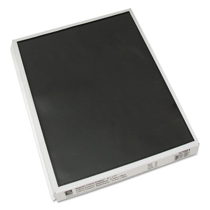 Magnetic Cubicle Keepers Display Holders, 9.2 x 11.69, Magnetic Mount, Clear, 25/Pack