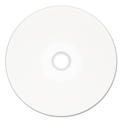 DVD+R Recordable Disc, 4.7 GB, 16x, Spindle, Hub Printable, White, 50/Pack