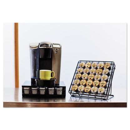Onyx One Drawer Hospitality Organizer, 5 Compartments, 12.5 x 11.25 x 3.25, Black