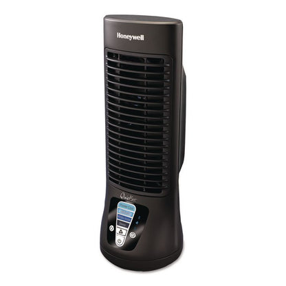QuietSet Personal Table Fan, 4 Speeds, Black