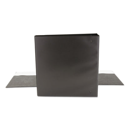 Slant D-Ring View Binder, 3 Rings, 2" Capacity, 11 x 8.5, Black