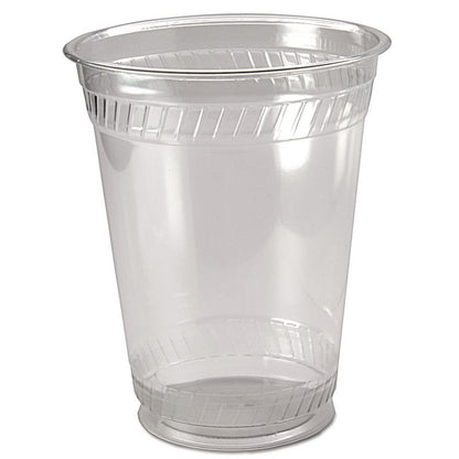 Kal-Clear PET Cold Drink Cups, 16 oz to 18 oz, Plastic, Clear, 50/Sleeve, 20 Sleeves/Carton