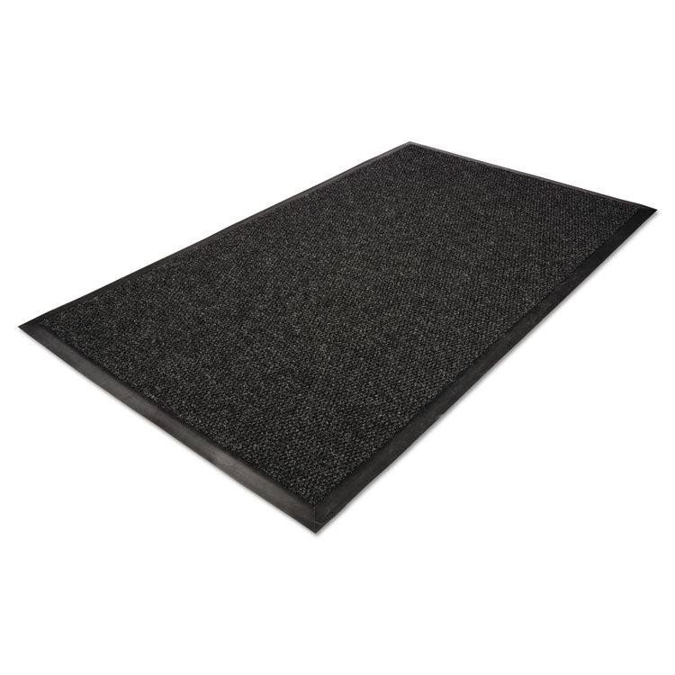 EliteGuard Indoor/Outdoor Floor Mat, Rectangular, Charcoal Gray Carpeted Surface, 36" x 60"