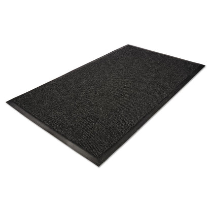 EliteGuard Indoor/Outdoor Floor Mat, Rectangular, Charcoal Gray Carpeted Surface, 36" x 60"