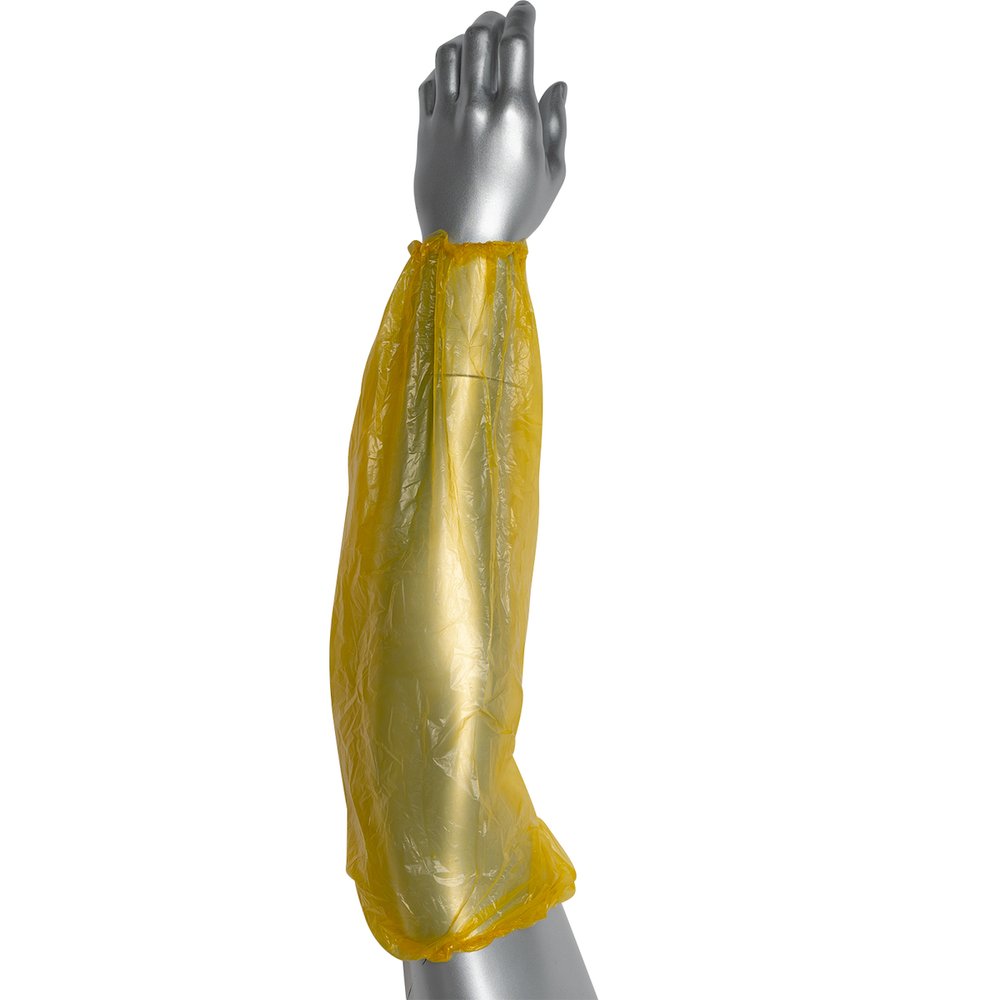 PIP Single USE Sleeves Yellow CA/1000 (Case)