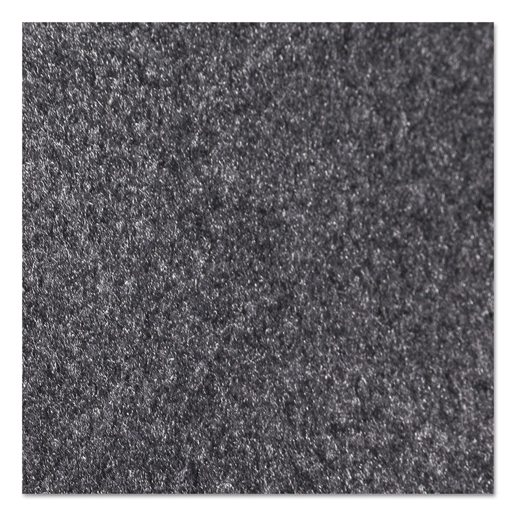 EcoStep Wiper Mat, Rectangular, Charcoal Gray Cut Pile Surface, 36" x 10 ft