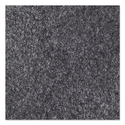 EcoStep Wiper Mat, Rectangular, Charcoal Gray Cut Pile Surface, 36" x 10 ft