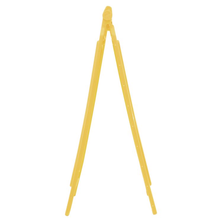 "Caution Wet Floor" Sign, 11 x 12 x 25, Yellow