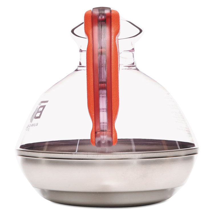 Easy Pour Decanter, 64 oz, Orange Handle