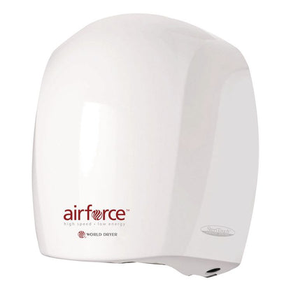 Airforce Hand Dryer, 110 V to 120 V, 10.75 x 9 x 6.5, White