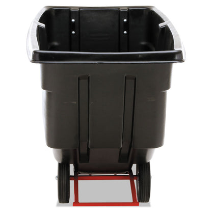 1 cu yd BRUTE Rotomolded Tilt Truck, 850 lb Capacity, Black