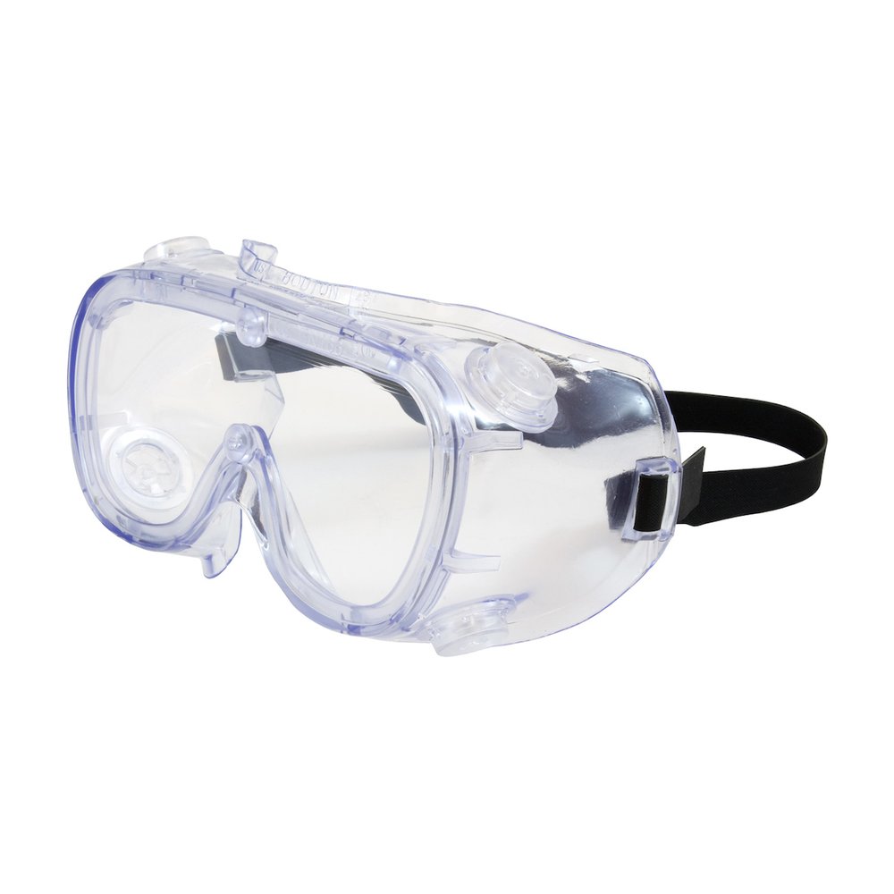 Bouton by PIP 551 Clear Frame Indirectvent Goggle Clear Lens, 144 Pairs/Case