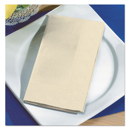 Dinner Napkins, 2-Ply, 15 x 17, Ecru, 1,000/Carton