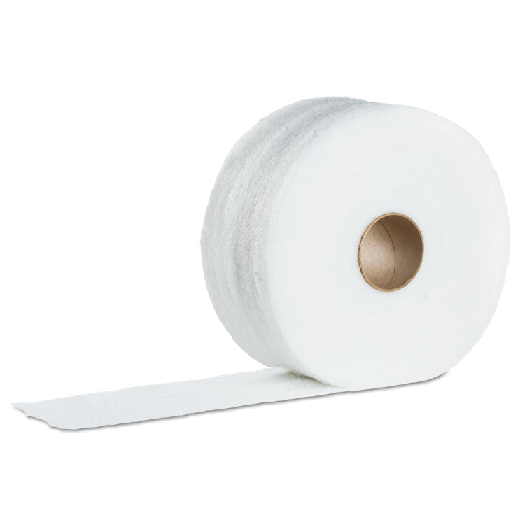 Easy Trap Duster Sweep and Dust Sheets, 5" x 125 ft, White, 250 Sheet/Roll, 2 Rolls/Carton