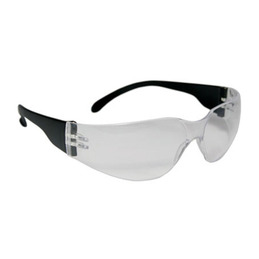 PIP Rimless Glasses Black I/O Lens Anti-scratch, 12 Pairs/Pack
