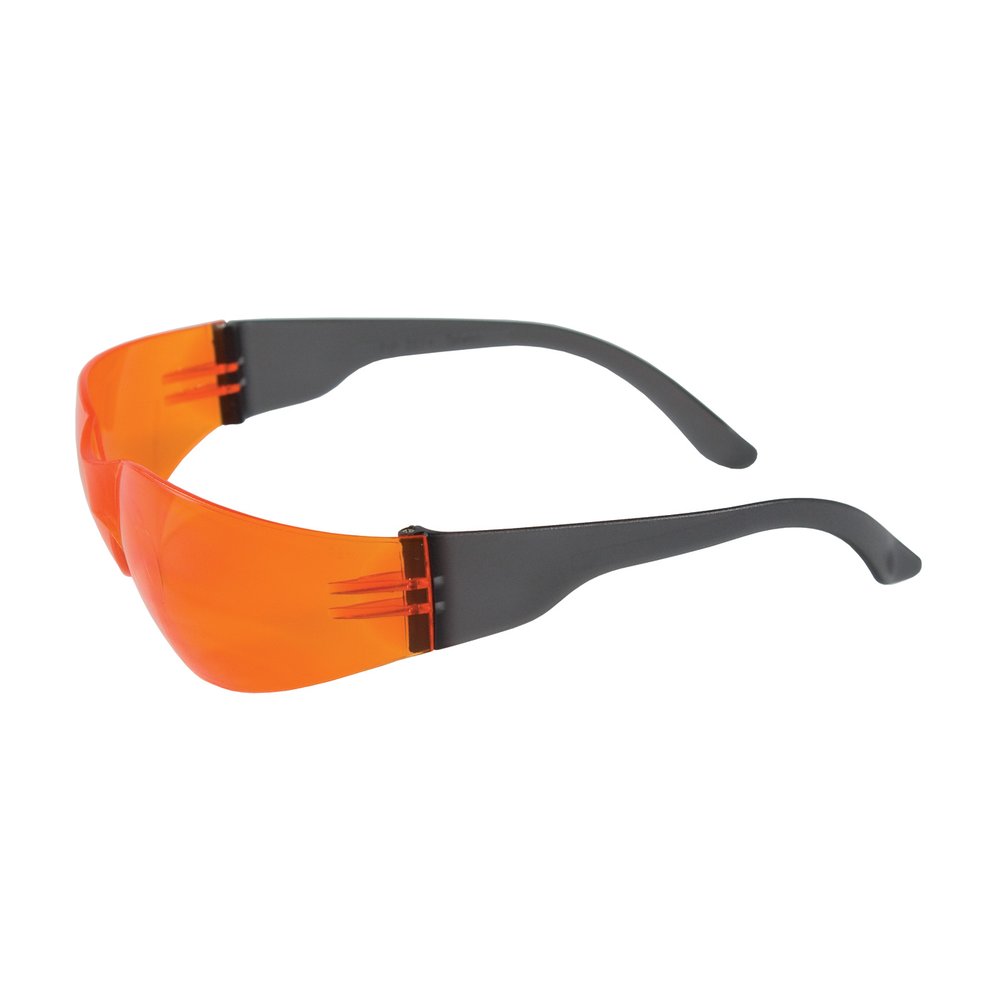 PIP Rimless Glasses BLK Orglens Anti-scratch, 12 Pairs/Pack