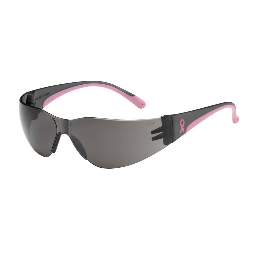 PIP Rimless Glasses GRY/PNK GRY Lens Anti-scratch, 12 Pairs/Pack