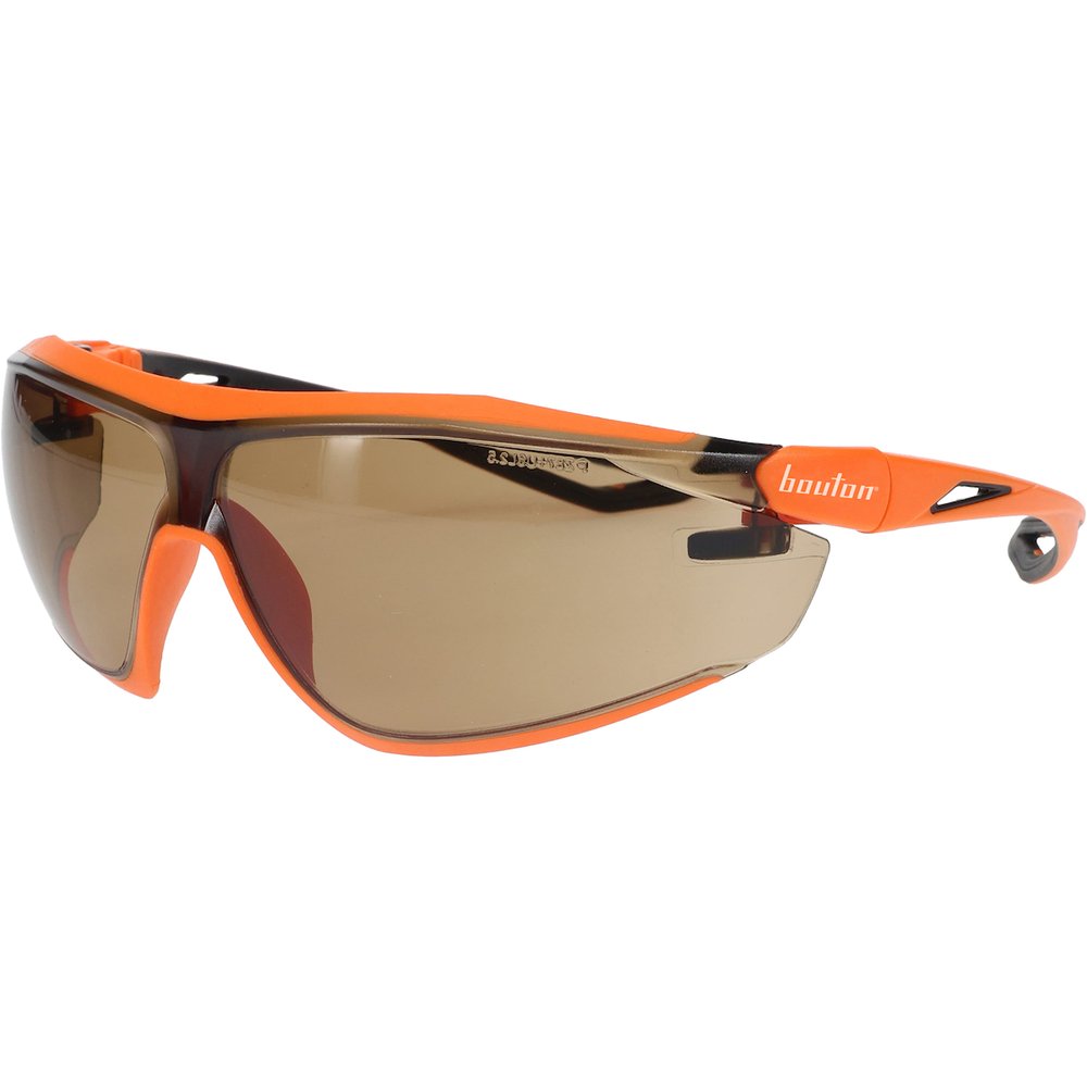 PIP Bio-b Glasses ORG GRY Lens ANTI-SCRATCH/FOG, 12 Pairs/Pack