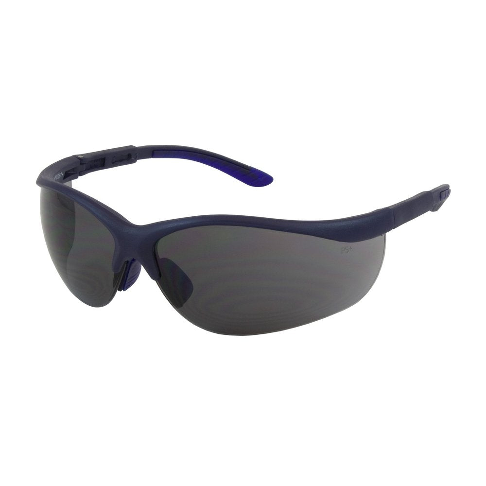 PIP Semi-rimless Glasses BLU GRY Lens Anti-scratch, 12 Pairs/Pack