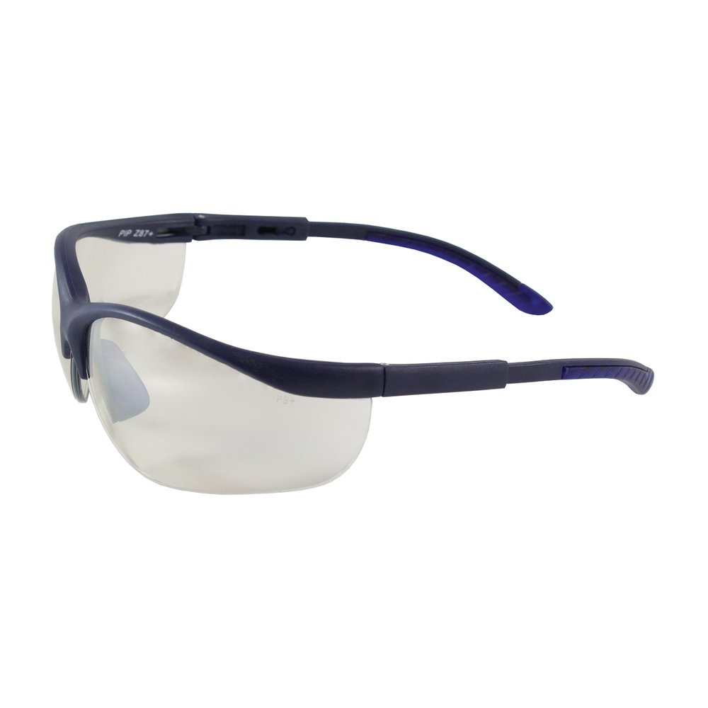 PIP Semi-rimless Glasses BLU I/O Lens Anti-scratch, 12 Pairs/Pack