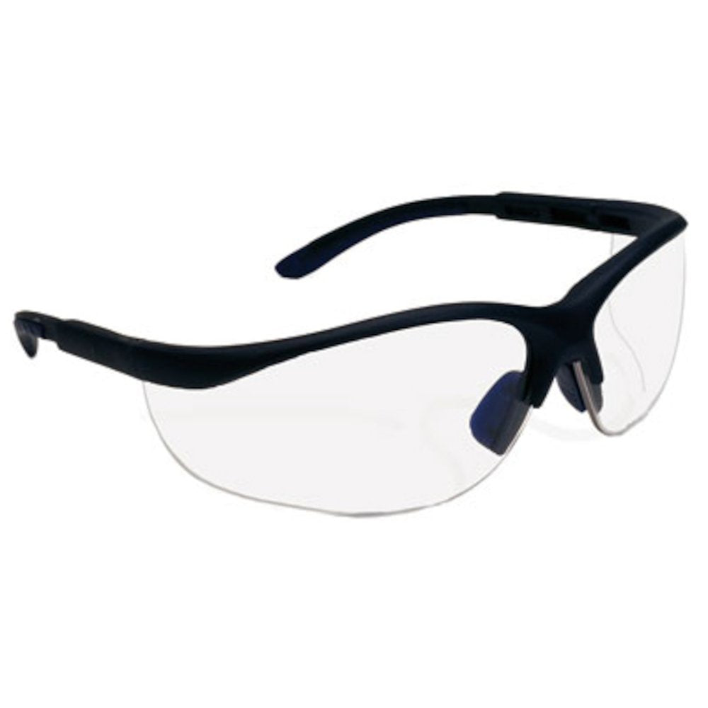 PIP Semi-rimless Glasses BLK I/O Lens Anti-scratch, 12 Pairs/Pack