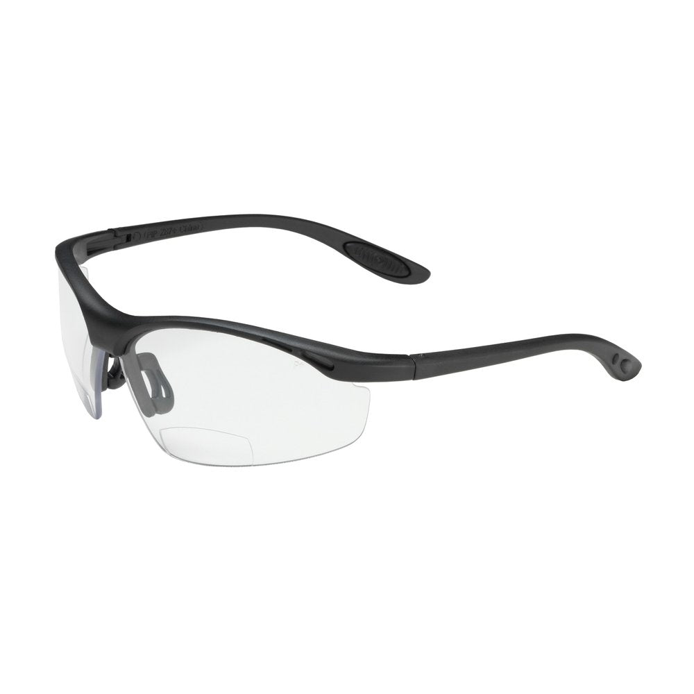 PIP Semi-rimless Readers BLK CLR Lens SCRATCH+1.50, 12 Pairs/Pack