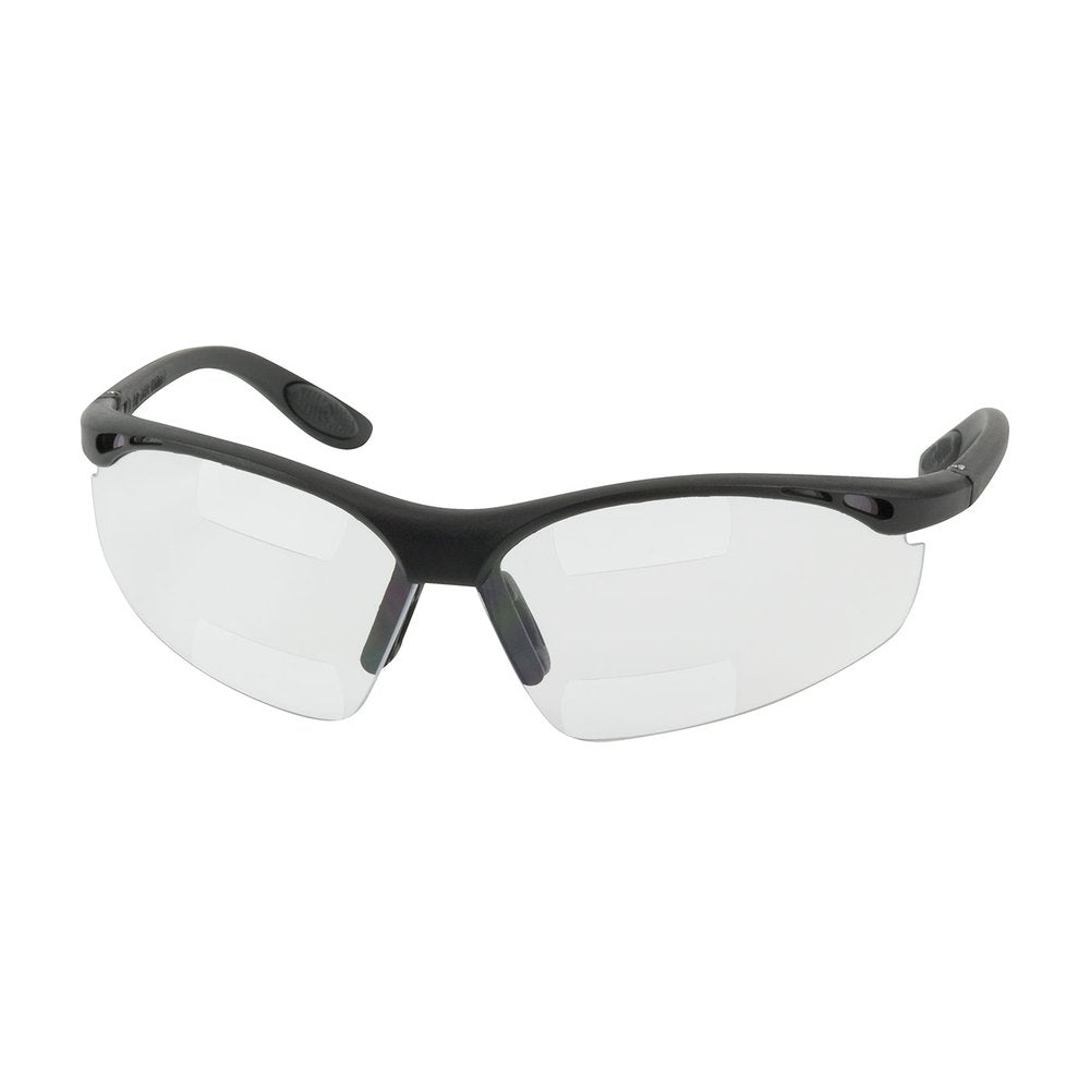 PIP Semi-rimless Readers BLK CLR Lens S/F DUAL+2.00, 12 Pairs/Pack