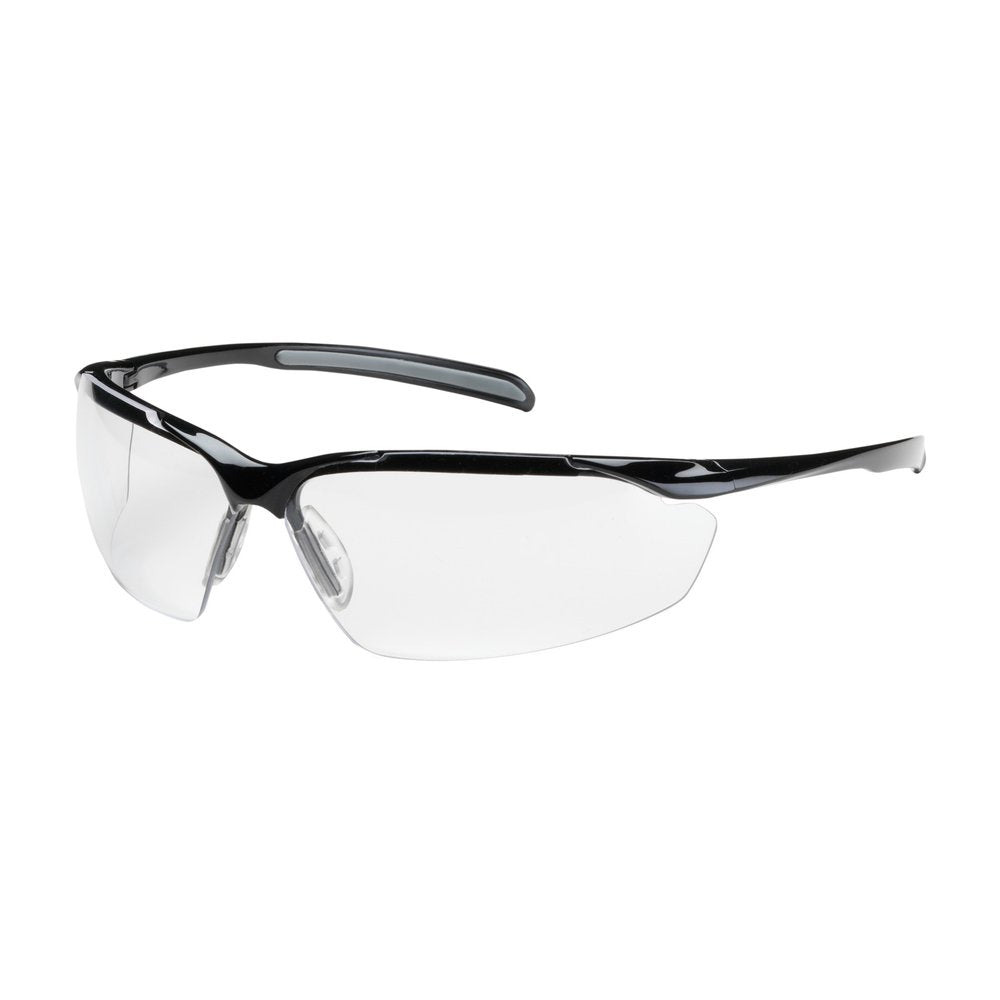 PIP Semi-rimless Glasses Gloss BLK CLR Lens S/REFL, 12 Pairs/Pack