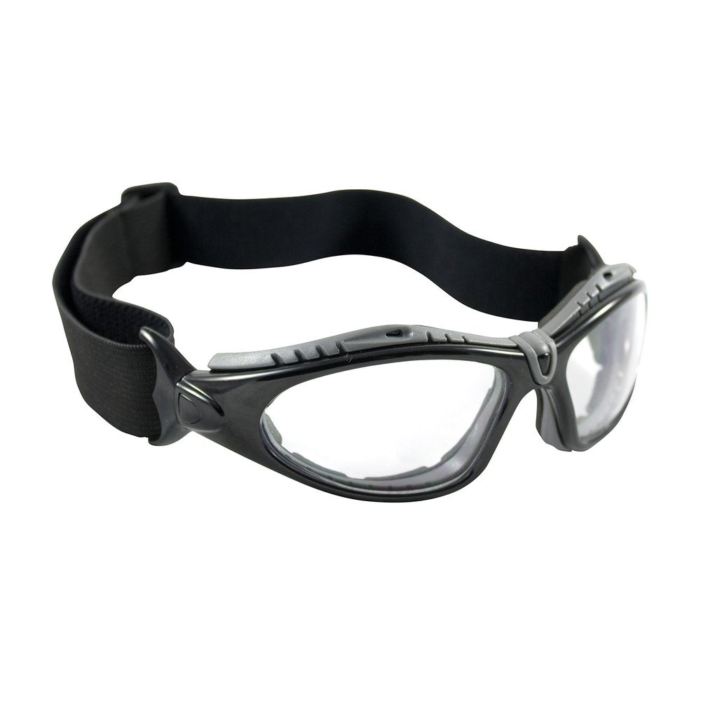 PIP Full Frame Glasses BLK Foam CLR Lens S/F, 12 Pairs/Box