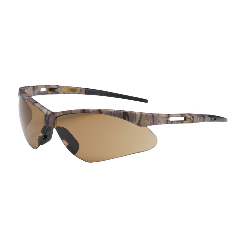 PIP Semi-rimless Glasses Camo Brwn Lens A-scratch, 12 Pairs/Box
