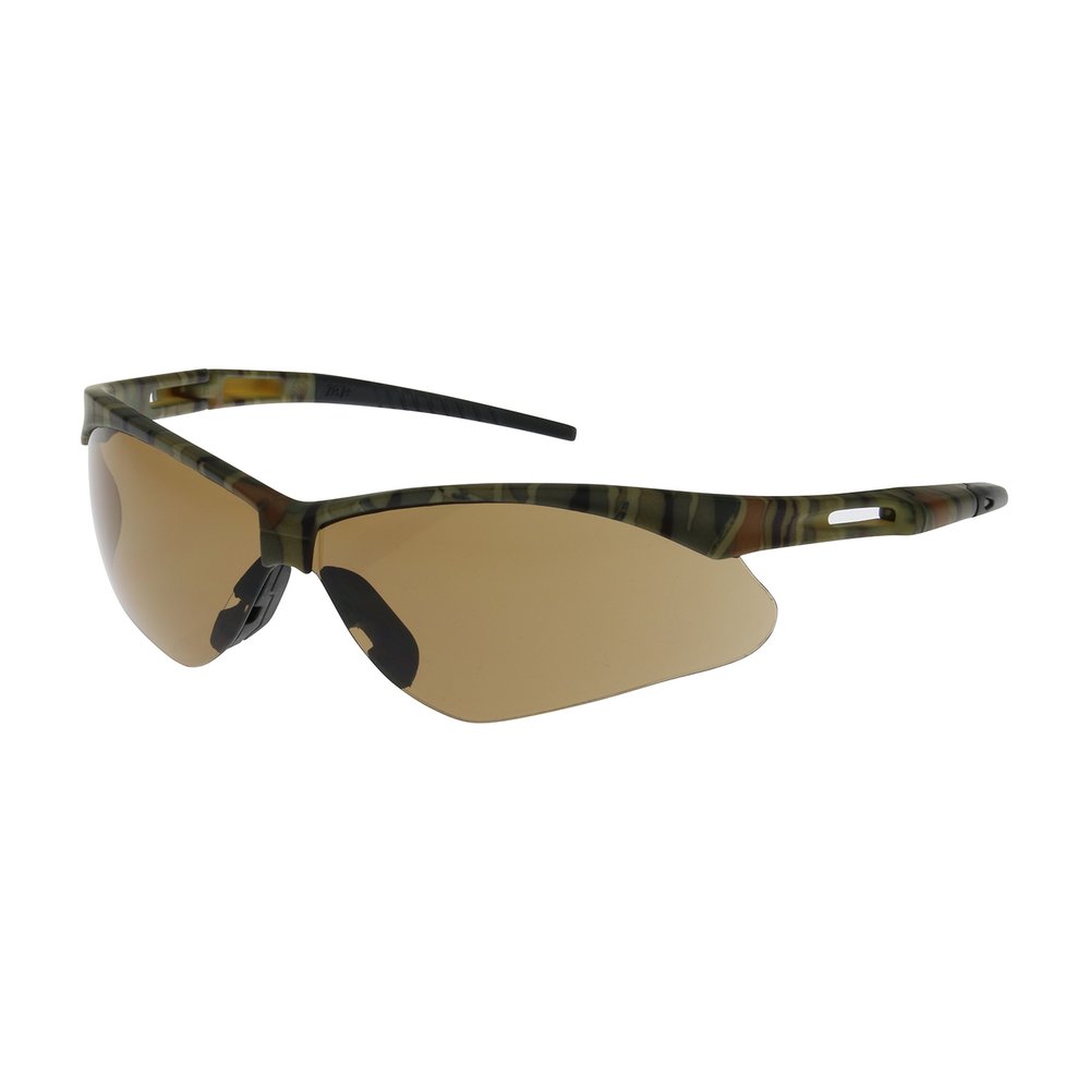 PIP Semi-rimless Glasses Camo Brwn Lens S/F, 12 Pairs/Box