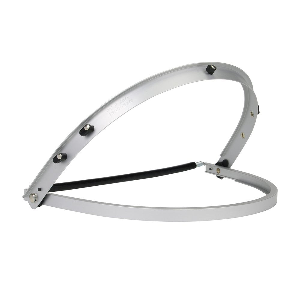 PIP Aluminum Face Shield Bracket Full Brim Hard Hats