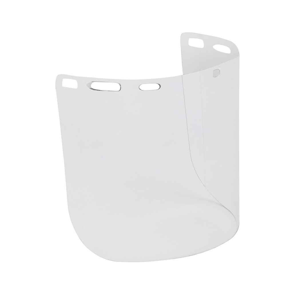 PIP Uncoated Polycarbonate Safety Visor - Clear, 40/Case