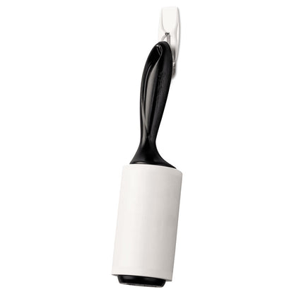 Medium Wire Hooks, Metal Wire, Silver/White, Supports 2 lb, 7/Pack