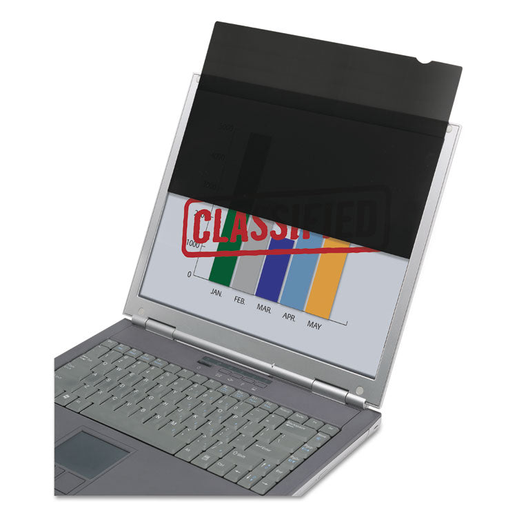 7045016192983, SKILCRAFT Shield Privacy Filter for 24" Widescreen Flat Panel Monitor/Laptop, 16:9 Aspect Ratio