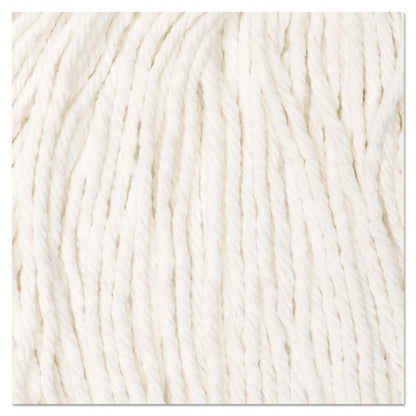 Cut-End Wet Mop Head, Rayon, #24, White