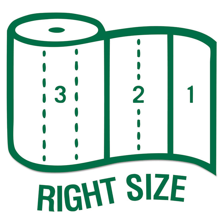 100% Recycled Paper Kitchen Towel Rolls, 2-Ply, 11 x 5.4, 140 Sheets/Roll, 6 Rolls/Pack