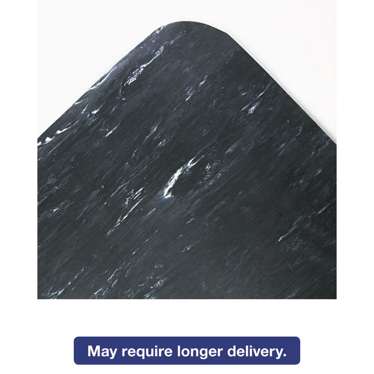 Cushion-Step Surface Mat, Rectangular, Black Cushion Step Surface, 36" x 60"