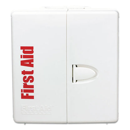 ANSI 2021 SmartCompliance General Business First Aid Station for 50 People, with Medication, 242 Pieces, Plastic Case