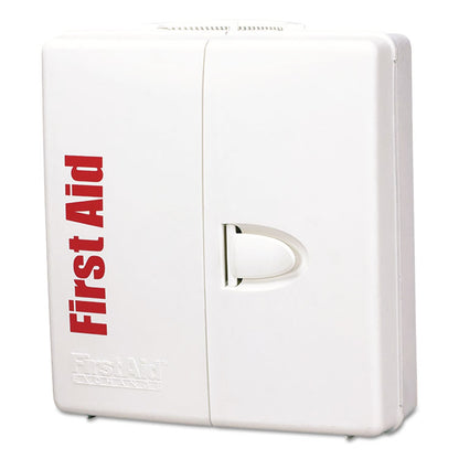 ANSI 2021 SmartCompliance General Business First Aid Station for 50 People, with Medication, 242 Pieces, Plastic Case