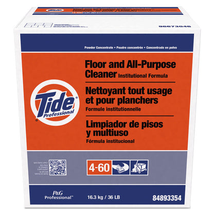 Floor and All-Purpose Cleaner, Unscented, 36 lb Box