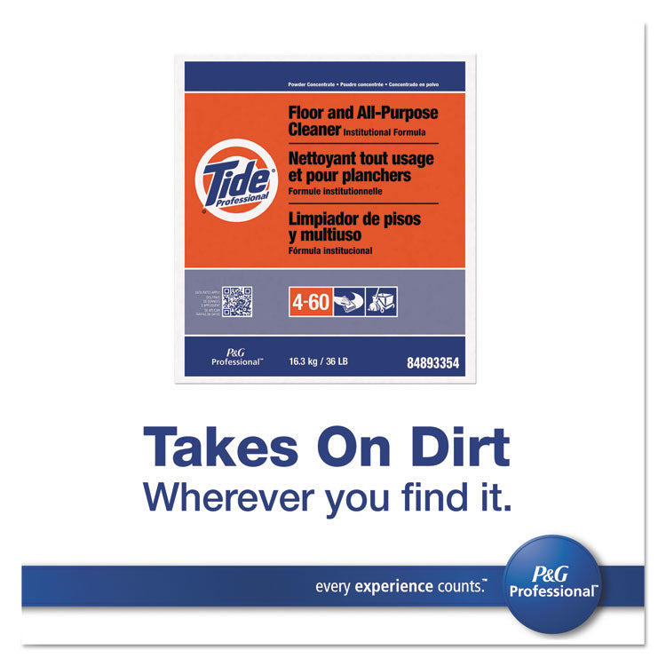 Floor and All-Purpose Cleaner, Unscented, 36 lb Box
