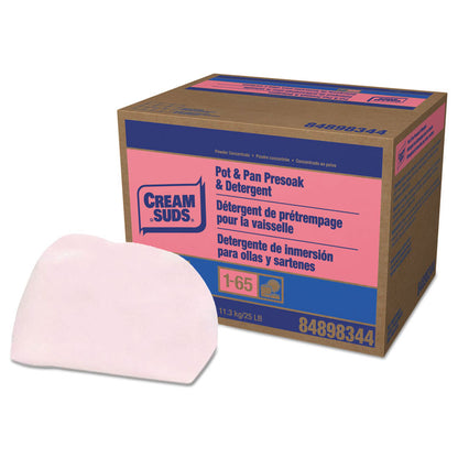 Manual Pot and Pan Presoak and Detergent without Phosphate, Baby Powder Scent, Powder, 25 lb Box