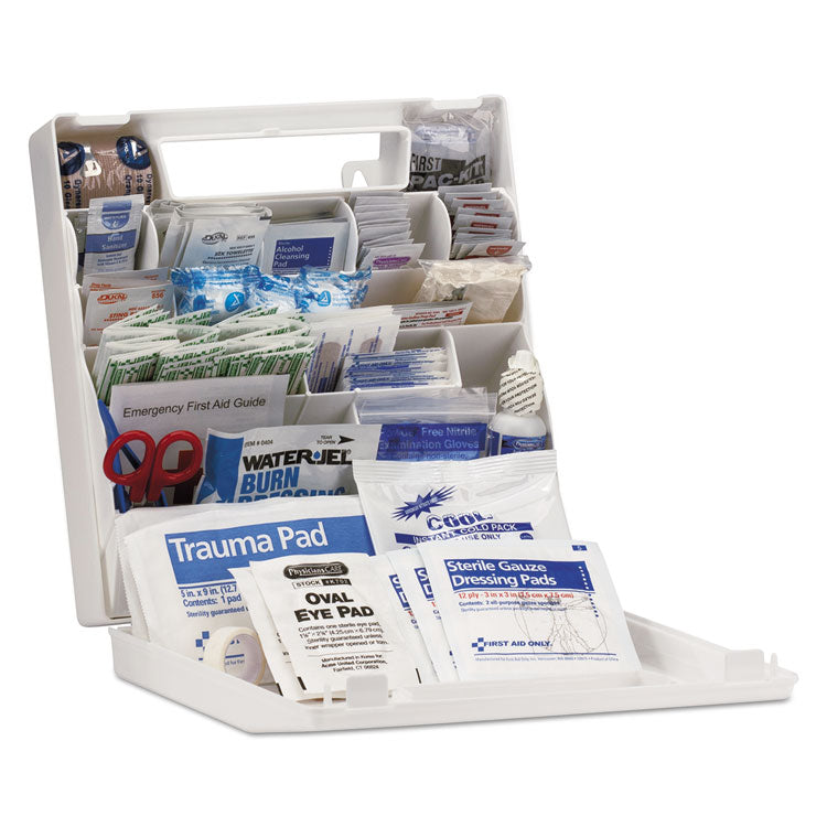 ANSI Class A+ First Aid Kit for 50 People, 183 Pieces, Plastic Case