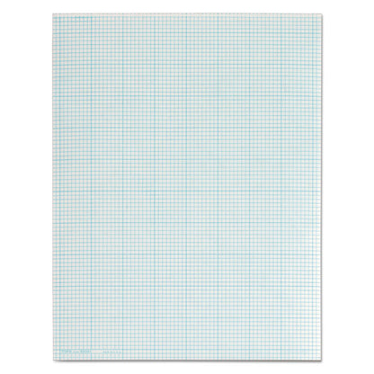Cross Section Pads, Quadrille Rule (8 sq/in, 1 sq/in), (50) White 8.5 x 11 Sheets