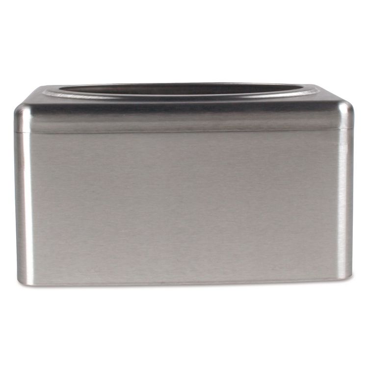 Folded Towel Dispenser, 10.4 x 6.1 x 5.4, Stainless Steel