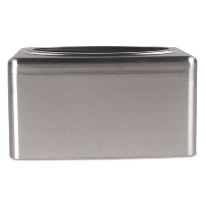 Folded Towel Dispenser, 10.4 x 6.1 x 5.4, Stainless Steel