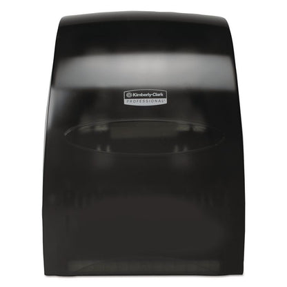 Sanitouch Hard Roll Towel Dispenser, For 1.75" Core, 12.63 x 10.2 x 16.13, Smoke