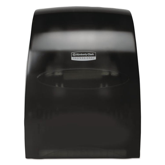 Sanitouch Hard Roll Towel Dispenser, For 1.75" Core, 12.63 x 10.2 x 16.13, Smoke